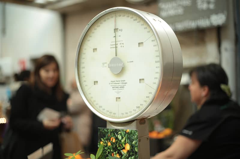 set of weighing scales